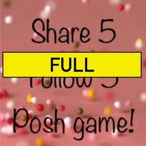 *GAMES FULL* Share 5 💗Follow 5 💗posh game! ❣️❣️